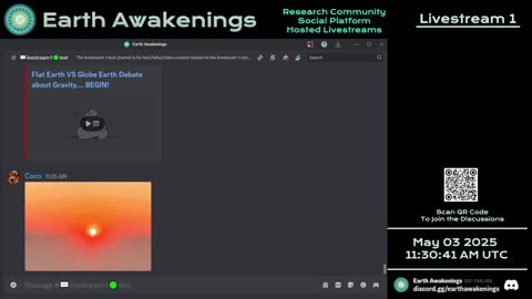 Earth Awakenings - Livestream 1 - #3144 - Live on Rumble/Youtube/X-Twitter/Twitch