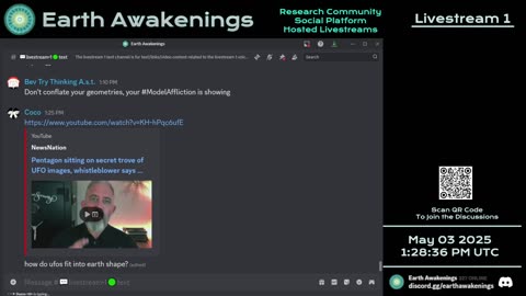 Earth Awakenings - Livestream 1 - #3144 - Live on Rumble/Youtube/X-Twitter/Twitch