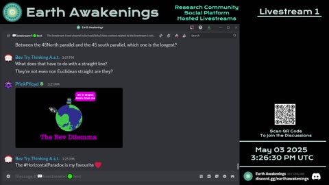 Earth Awakenings - Livestream 1 - #3144 - Live on Rumble/Youtube/X-Twitter/Twitch
