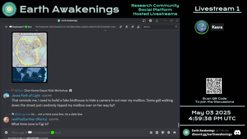 Earth Awakenings - Livestream 1 - #3147 - Live on Rumble/Youtube/X-Twitter/Twitch
