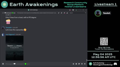 Earth Awakenings - Livestream 1 - #3147 - Live on Rumble/Youtube/X-Twitter/Twitch