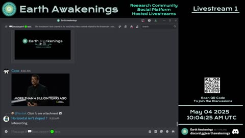 Earth Awakenings - Livestream 1 - #3147 - Live on Rumble/Youtube/X-Twitter/Twitch