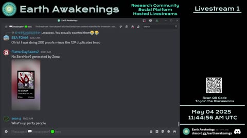 Earth Awakenings - Livestream 1 - #3147 - Live on Rumble/Youtube/X-Twitter/Twitch
