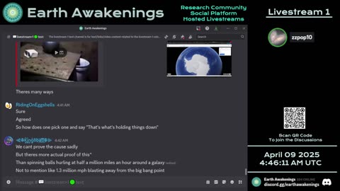Earth Awakenings - Livestream 1 - #3094 - Live on Rumble/Youtube/X-Twitter/Twitch