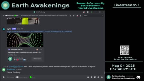 Earth Awakenings - Livestream 1 - #3147 - Live on Rumble/Youtube/X-Twitter/Twitch