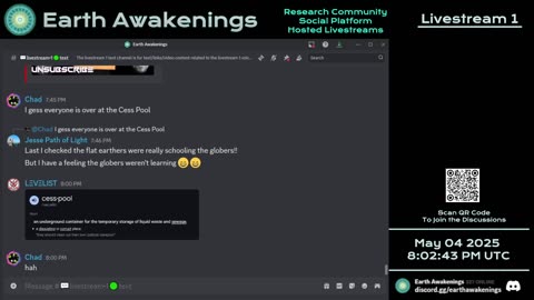 Earth Awakenings - Livestream 1 - #3147 - Live on Rumble/Youtube/X-Twitter/Twitch