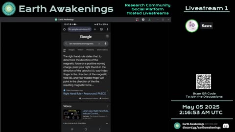 Earth Awakenings - Livestream 1 - #3147 - Live on Rumble/Youtube/X-Twitter/Twitch