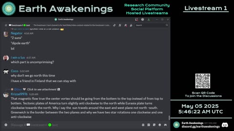 Earth Awakenings - Livestream 1 - #3147 - Live on Rumble/Youtube/X-Twitter/Twitch