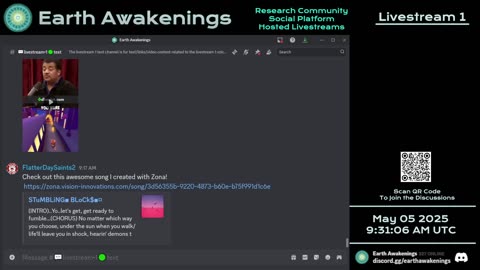 Earth Awakenings - Livestream 1 - #3150 - Live on Rumble/Youtube/X-Twitter/Twitch