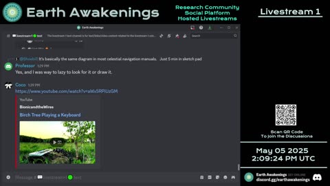 Earth Awakenings - Livestream 1 - #3150 - Live on Rumble/Youtube/X-Twitter/Twitch