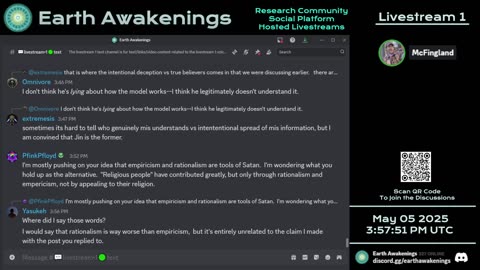 Earth Awakenings - Livestream 1 - #3150 - Live on Rumble/Youtube/X-Twitter/Twitch