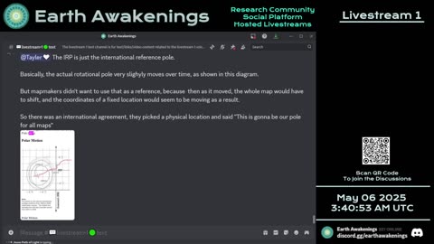 Earth Awakenings - Livestream 1 - #3151 - Live on Rumble/Youtube/X-Twitter/Twitch