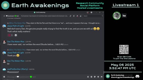 Earth Awakenings - Livestream 1 - #3151 - Live on Rumble/Youtube/X-Twitter/Twitch