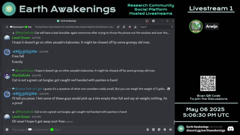 Earth Awakenings - Livestream 1 - #3151 - Live on Rumble/Youtube/X-Twitter/Twitch