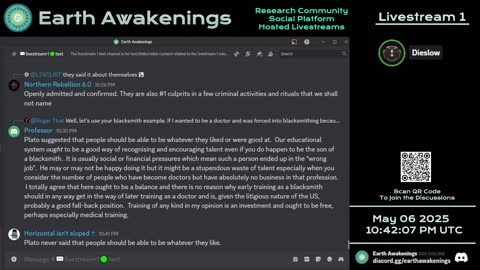 Earth Awakenings - Livestream 1 - #3151 - Live on Rumble/Youtube/X-Twitter/Twitch