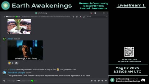 Earth Awakenings - Livestream 1 - #3151 - Live on Rumble/Youtube/X-Twitter/Twitch