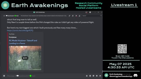 Earth Awakenings - Livestream 1 - #3151 - Live on Rumble/Youtube/X-Twitter/Twitch