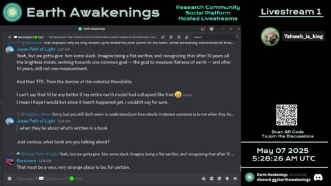Earth Awakenings - Livestream 1 - #3151 - Live on Rumble/Youtube/X-Twitter/Twitch