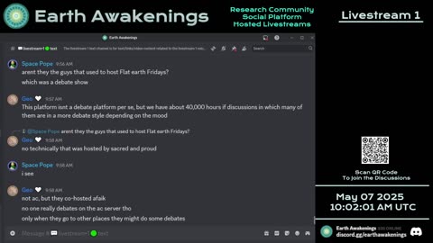 Earth Awakenings - Livestream 1 - #3151 - Live on Rumble/Youtube/X-Twitter/Twitch