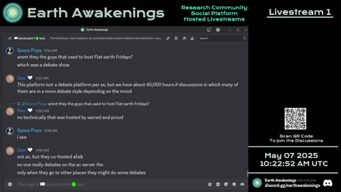 Earth Awakenings - Livestream 1 - #3151 - Live on Rumble/Youtube/X-Twitter/Twitch