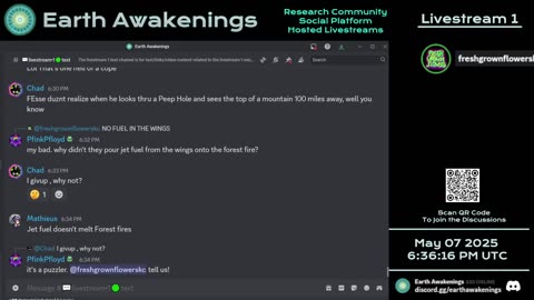 Earth Awakenings - Livestream 1 - #3155 - Live on Rumble/Youtube/X-Twitter/Twitch