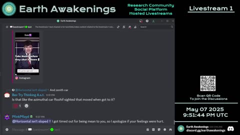 Earth Awakenings - Livestream 1 - #3155 - Live on Rumble/Youtube/X-Twitter/Twitch