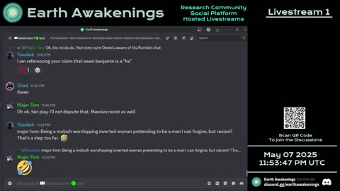 Earth Awakenings - Livestream 1 - #3155 - Live on Rumble/Youtube/X-Twitter/Twitch