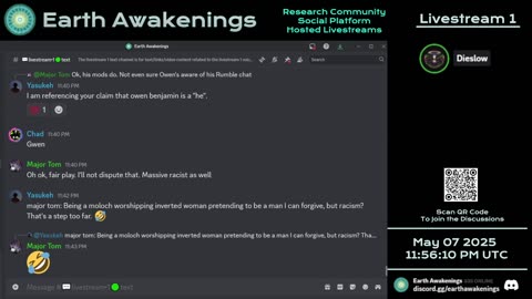 Earth Awakenings - Livestream 1 - #3155 - Live on Rumble/Youtube/X-Twitter/Twitch