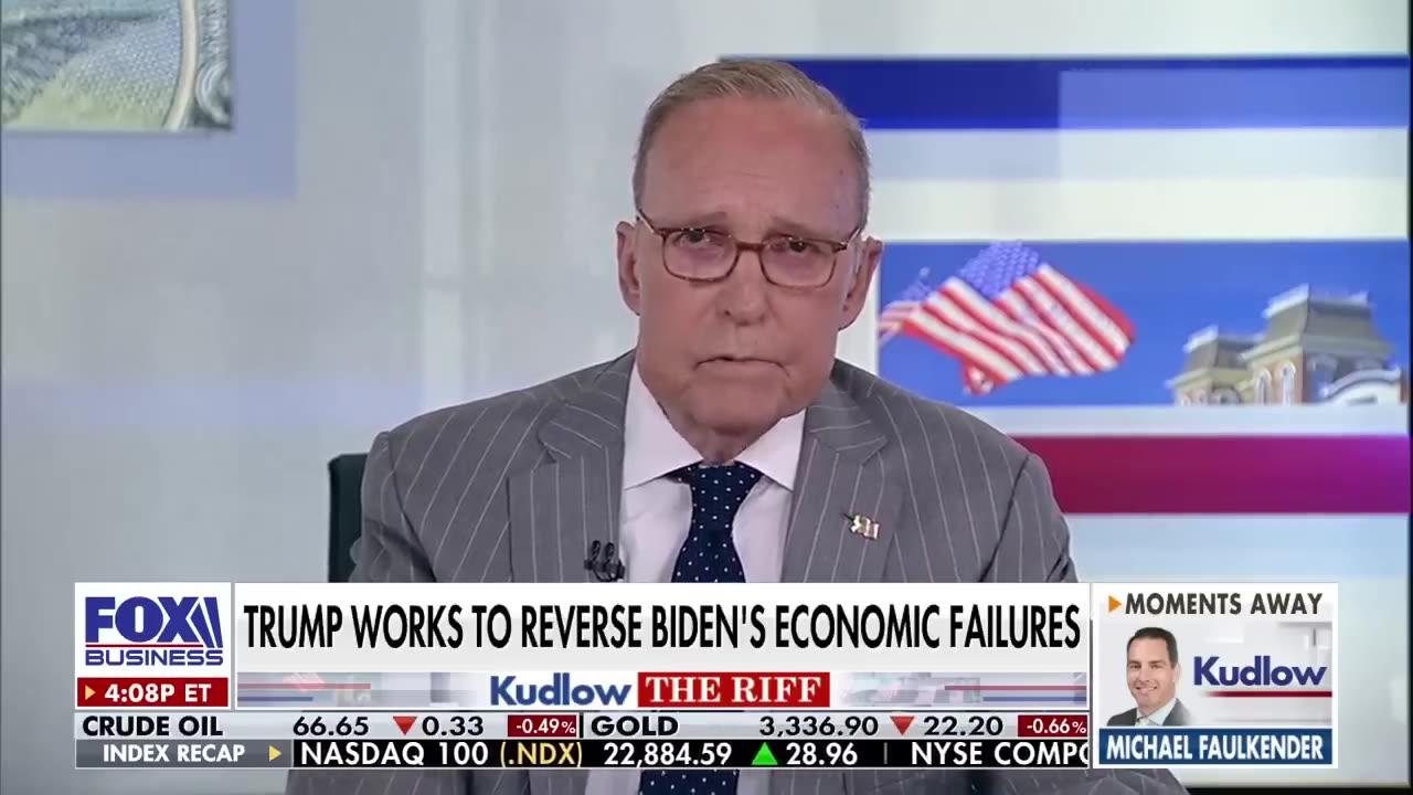 Larry Kudlow: The media is attempting to portray Trump in this way.