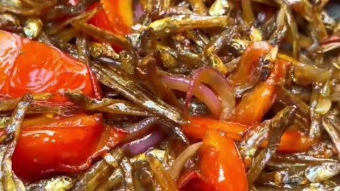 Philippine food dry fish