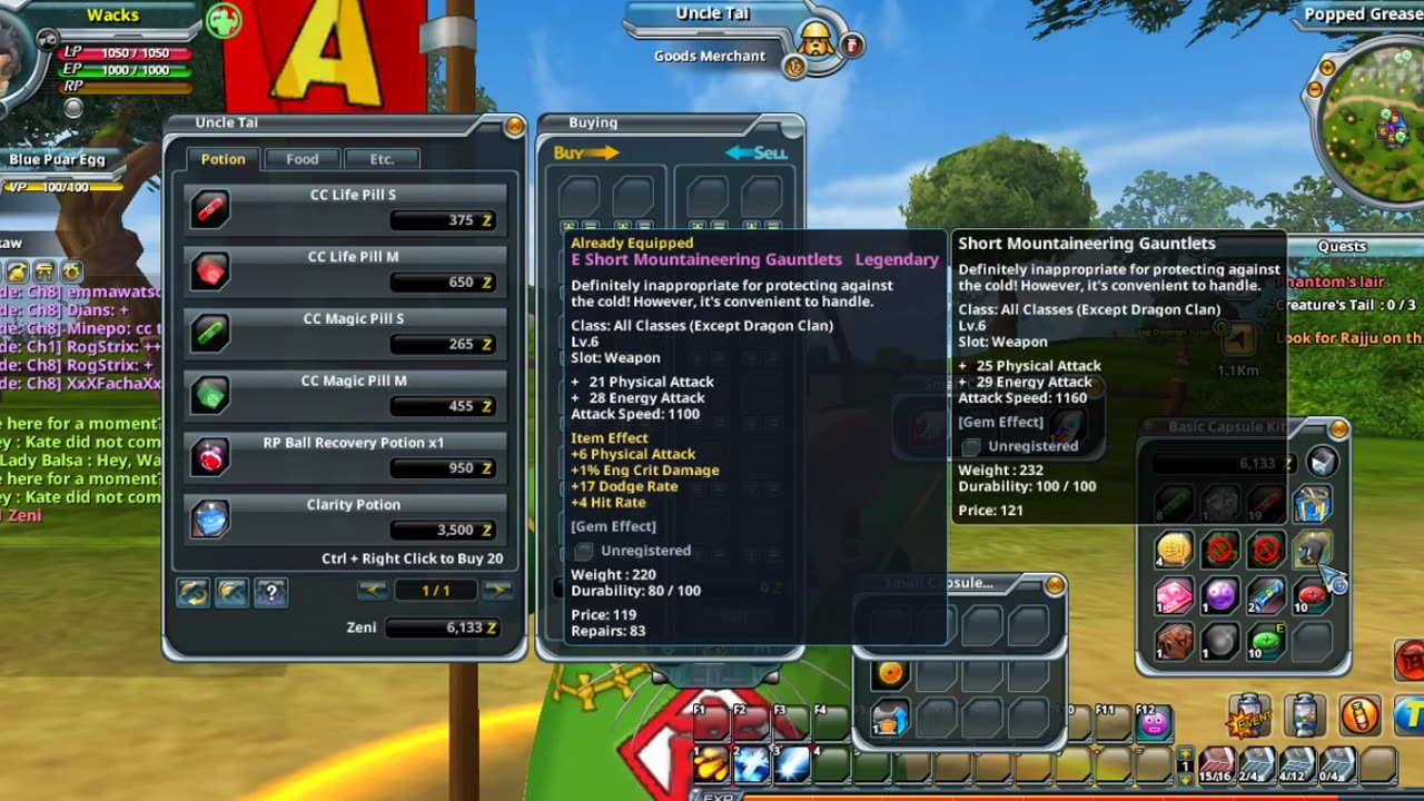 Dragon Ball Online Level 7