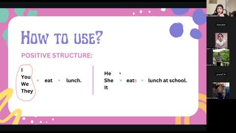 Simple present Class (4)