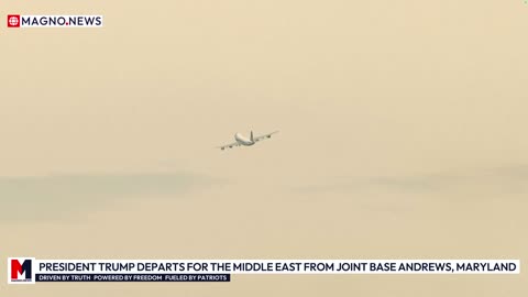 President Trump departs for Saudi Arabia, Qatar, UAE aboard Air Force One [LIVE]