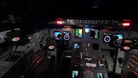 Washed Up Pilot Visits the Past in a CRJ Simulator