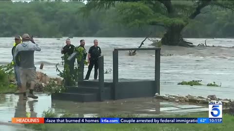 At least 24 people killed in Texas flooding; 2 dozen girls missing from camp 🙏 ~ KTLA 7.05.25