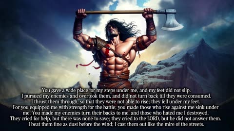 Psalm 18:31-42