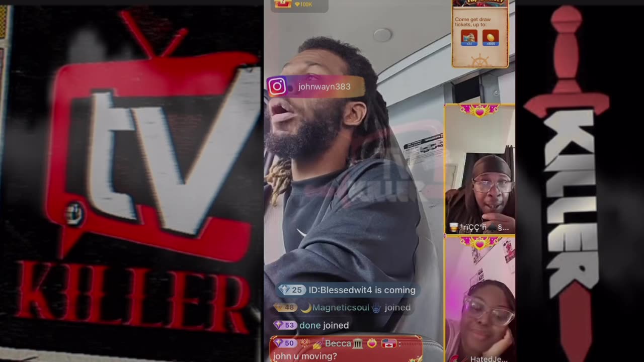 LEO JESSY & JOHN WAYNE BANG OUT