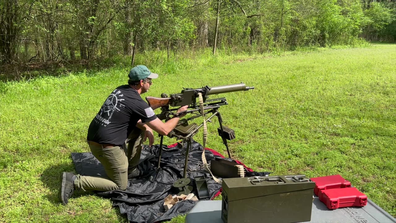 MG08-15 Test Fire