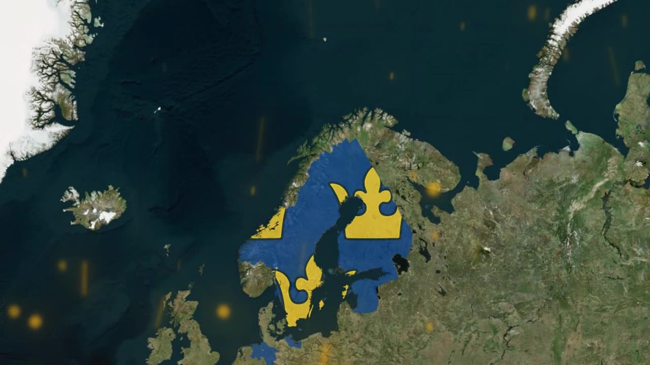 Sweden today vs Swedish Empire (1658)