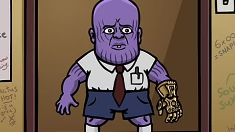 Shocking: Thanos' traumatic childhood - TOON SANDWICH #funny #marvel #mcu #aveng