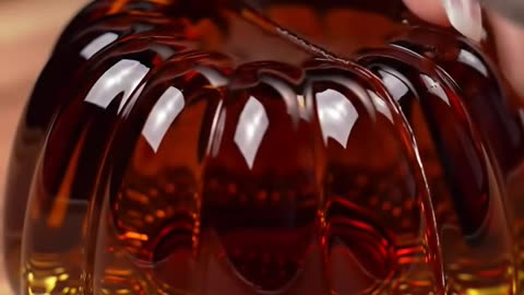 WOW Lava JellyFruitInGlass #satisfying #glasscutting #relaxing #glassfruit #fruit #shortsfeed #relax