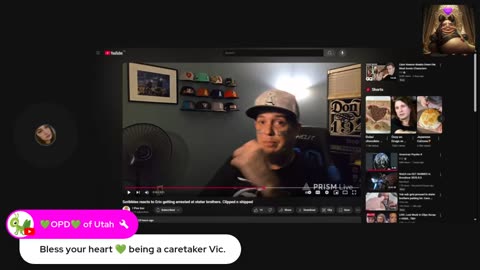 08/04/25 Victoria J VOD: "WHAT DA FUK 😳🤣🦒"