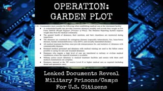 US G o v t's - Operation 'Garden Plot' (🔗Below)