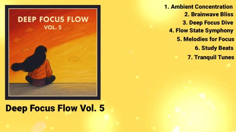 Deep Focus Flow Vol. 5 | Lofi Music for Study, Focus & Relaxation | New Monday Release