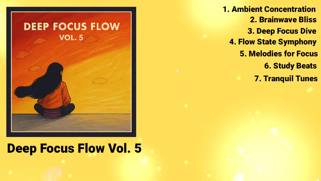 Deep Focus Flow Vol. 5 | Lofi Music for Study, Focus & Relaxation | New Monday Release