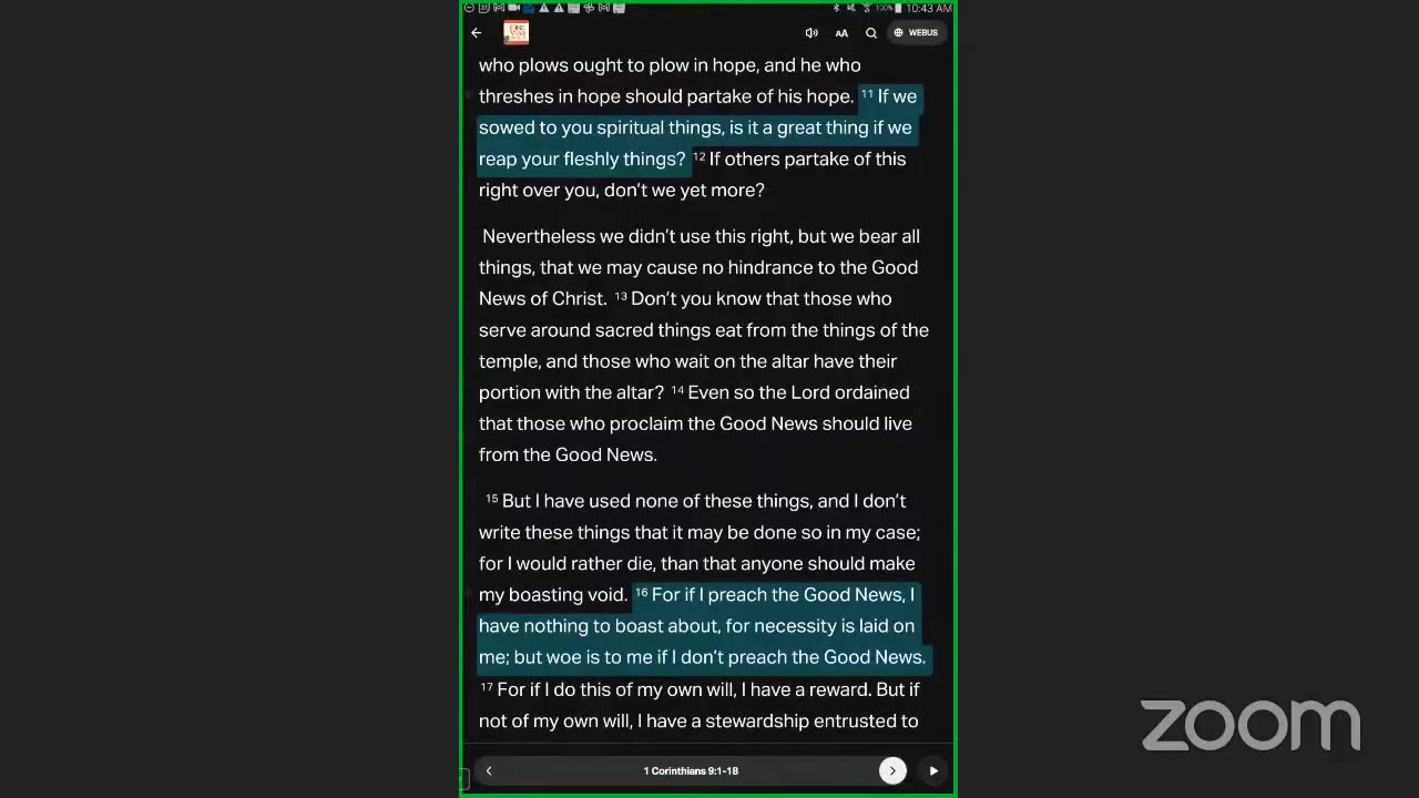Aug 14th, Day 226 -RERUN FROM 2024 - Reading The One Year Bible Together