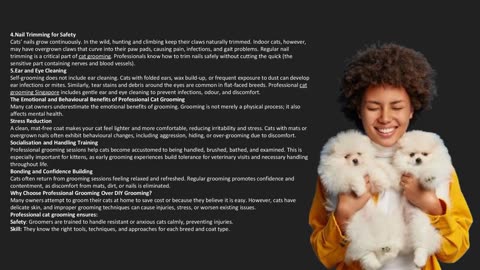 Decoding Cat Grooming: Why Your Independent Feline Still Needs Professional Care