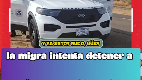 "ME LA PELAS" MEXICANO CON PAPELES A AGENTES DEL ICE 🍦