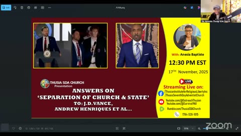 Answering Vance, Henriques et al on "Separation of Church & State"