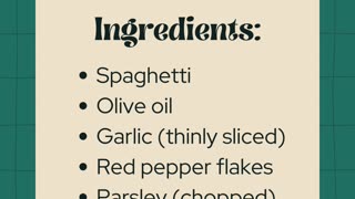 Delicious Spaghetti Restaurant Style